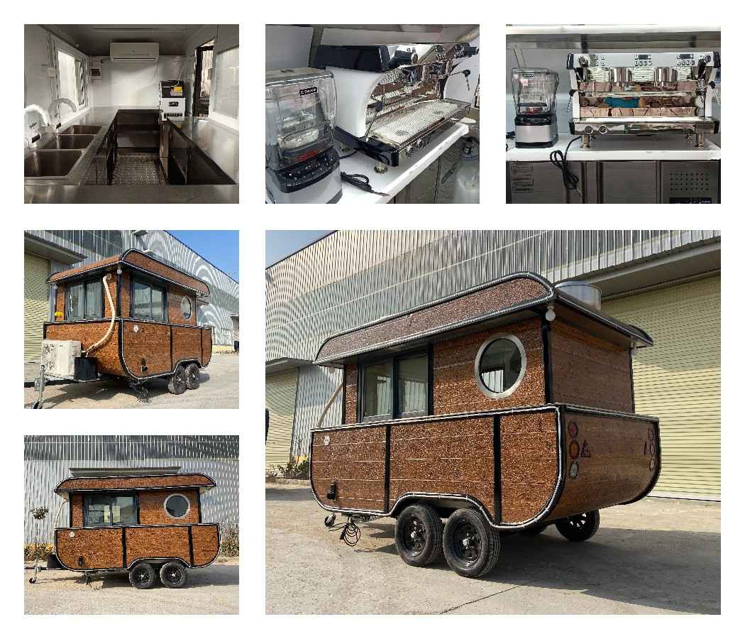 fully equipped espresso trailer for sale
